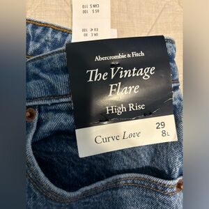 Abercrombie vintage flair high rise! Size 29 long